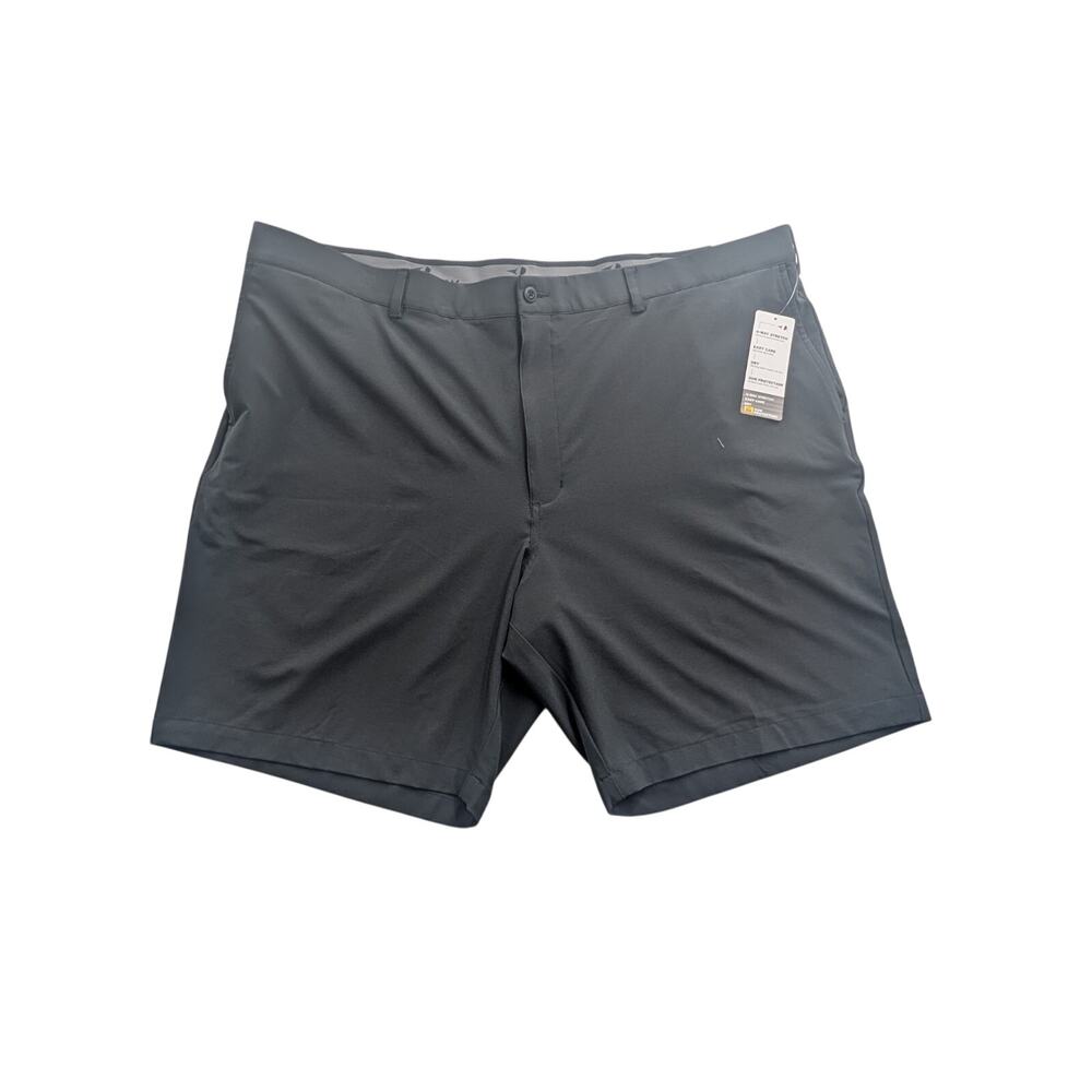 Grand Slam Men's Size 48 Golf Shorts 9" Inseam Caviar Heather Stretch Waist NWT